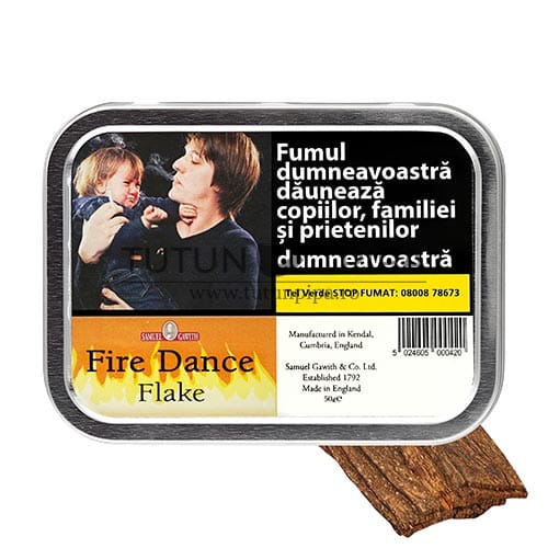 Tutun de Pipa Samuel Gawith Fire Dance din tutun Virginia in cutie de 50g