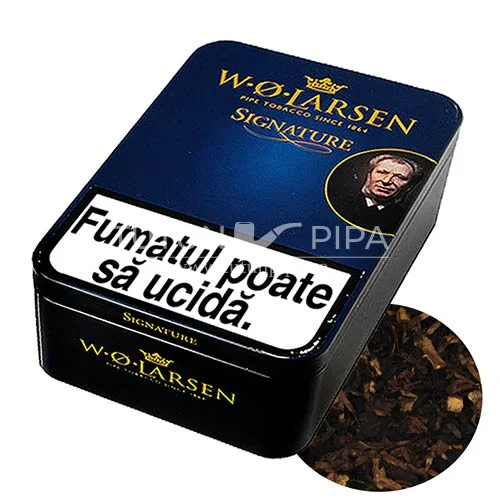 Tutun aromat de Pipa W. O. Larsen Signature 100g | TutunPipa.ro