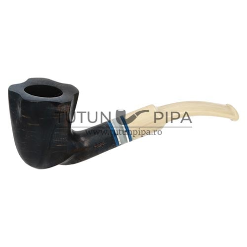 Pipa Angelo 45 confectionata din briar cu mustiuc acrilic