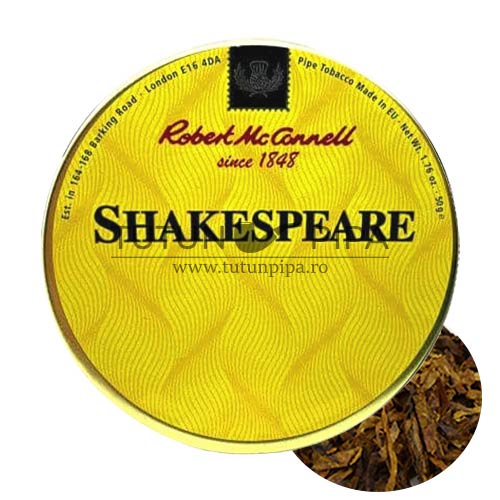 Tutun Robert Mcconnell pentru pipa Heritage Shakespeare 50g