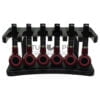 706003 Suport pentru pipe din lemn lucios de culoare neagra