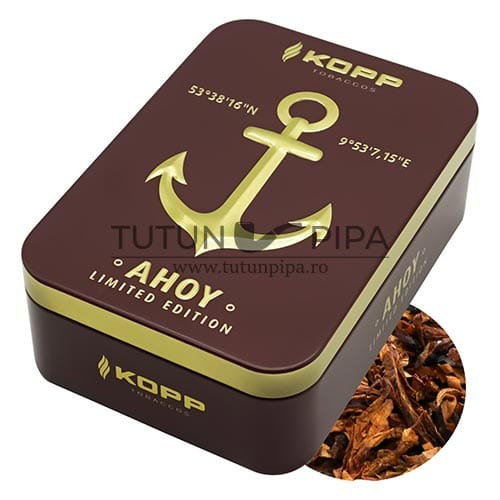 Tutun de pipa Kopp Ahoy 2025 in cutie metalica de 100g