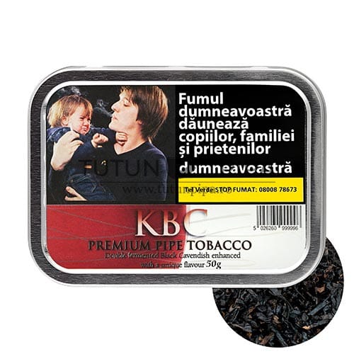 Tutun de Pipa Gawith Hoggarth KBC din tutun black cavendish
