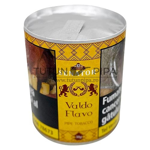 Tutun de Pipa Senator Flavo 50g cu aroma de vanilie