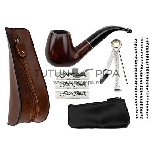 Set pipa din briar pentru incepatori cu diverse accesorii pentru fumat