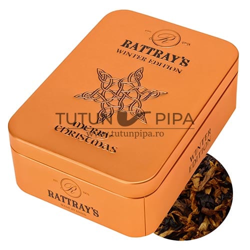 Tutun de pipa Rattray's Winter Edition 2024 in cutie metalica de 100g